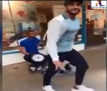 Hassan Ali Dancing Video During WC 2019 Goes Viral