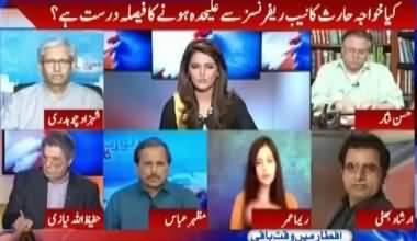 Hassan Nisar and Hafizullah Niazi´s comments on PMLN for not giving ticket to Chaudhary Nisar