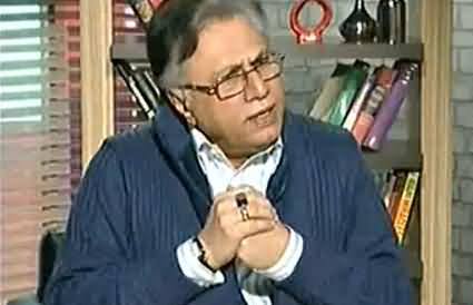Hassan Nisar Bashing Nawaz Sharif For Enjoying 10 Types of Dishes in APC