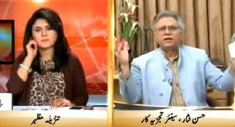Hassan Nisar Blasts Sharif Family on Putting Their Pictures on Each Advertisement