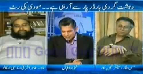 Hassan Nisar Passing Funny Remarks on Saying Bulbul to Shireen Mazari by Rauf Tahir