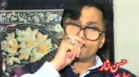 Hassan Nisar Smoking and Telling His Views About Jamiat Talba