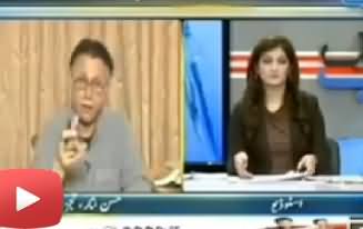 Hassan Nisar Views on the First 100 Days of Govt in Sadaf Abdul Jabbar Program