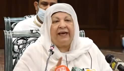 Health Minister Dr. Yasmin Rashid's Complete Press Conference - 30th May 2021