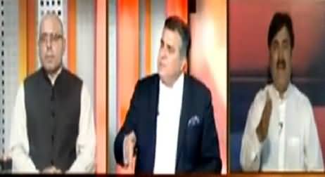 Heated Arguments Between Daniyal Aziz And Shaukat Yousfzai in Live Show