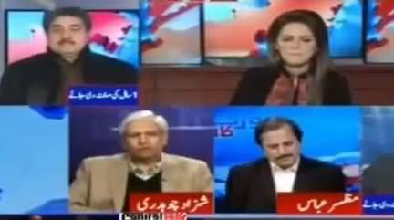 Heated Arguments Between Iftikhar Ahmad and Shehzad Chaudhery