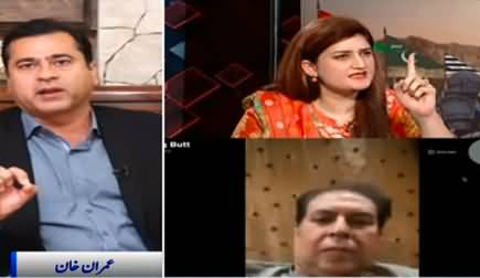 Heated arguments between Imran Riaz Khan, Paras Jahanzeb & Nadeem Malik