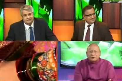 Heated Debate Between Amir Mateen & Zafar Hilaly on Kashmir