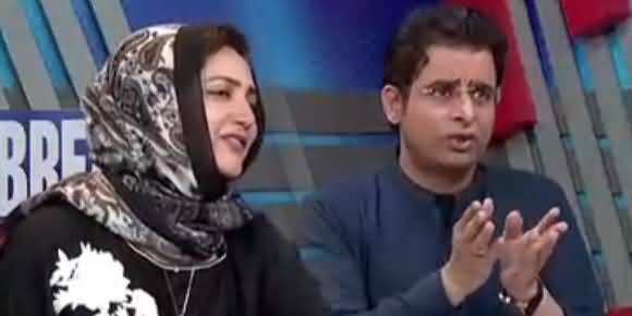 Heated Debate Between Asma Sherazi And Irshad Bhatti