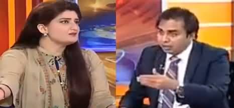 Heated Debate Between Dr. Shahbaz Gill And Paras Jahanzeb on Economy