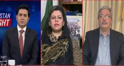 Heated debate between Ikhtiyar Wali & Kanwal Shauzab in live show