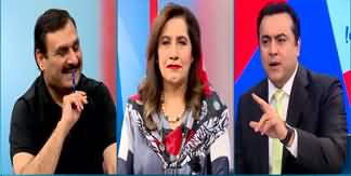 Heated debate between Mansoor Ali Khan & Shaukat Basra on Sher Afzal Marwat's statement
