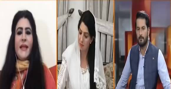 Heated Debate Between Sassui Palijo & Alia Hamza Malik On Karachi Issue