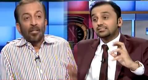 Heated Debate Between Shahzaib Khanzada and Farooq Sattar on Governor Sindh Issue