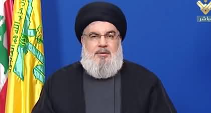 Hezbollah chief Hassan Nasrallah makes first speech on Israel-Gaza war