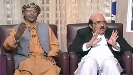 Hilarious Parody of CM Sindh Qaim Ali Shah in Khabarnaak