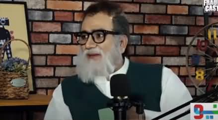 Hilarious parody of Orya Maqbool Jan with Khalid Butt