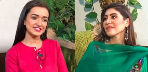 Hina Parvez Butt's hilarious interview with PTI supporter Sanam Javed