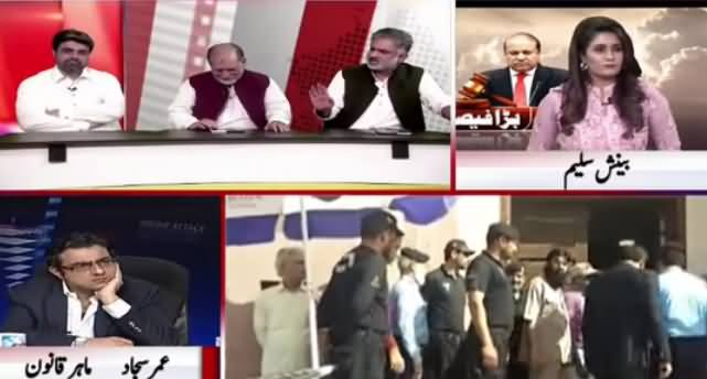 Hot Debate Between Nasrullah Malik And Orya Maqbool Jan on Nawaz Sharif Case