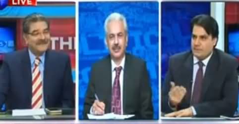 Hot Debate Between Sabir Shakir and Arif Hameed Bhatti on Corruption