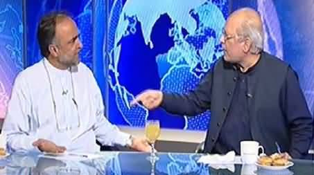 Hot Fight Between Qamar Zaman Kaira and Mushahidullah Khan in Live Program