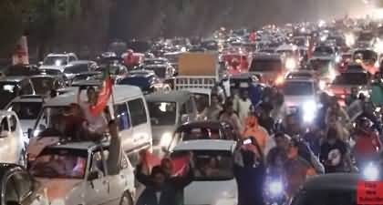 Huge rally and protest in Islamabad to show solidarity with Imran Khan