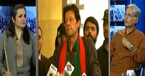 Hum Sub (Dr. Tahir ul Qadri Announce Long March with PTI) – 10th August 2014