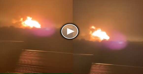 Hundreds Evacuated After Industrial Zone Blast East Of London - Watch Exclusive Video
