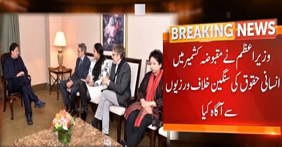 I Came Here As Ambassador Of Kashmir - Imran Khan Meets Human Rights Watch Executive Director