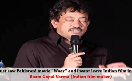 I Just want To Leave India and Go to Pakistan - Ram Gopal Varma Stunned after Watching Pakistani Movie Waar