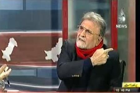 I Request To Aaj Tv Management to Sack Nusrat Javed - Live Caller in Bolta Pakistan