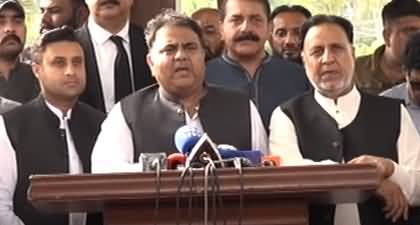 I think it was an open and shut case - Fawad Chaudhry's press conference after SC's verdict