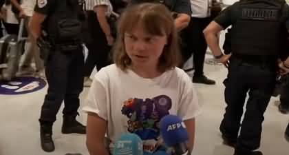 I was 'kidnapped' from Gaza aid boat by Israel - Greta Thunberg talks to journalists after release