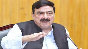 I will not hold press conference under any pressure - Sheikh Rasheed's tweet