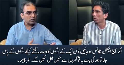 If election is announced today, PMLN candidates will not be able to get out of their homes - Umar Cheema
