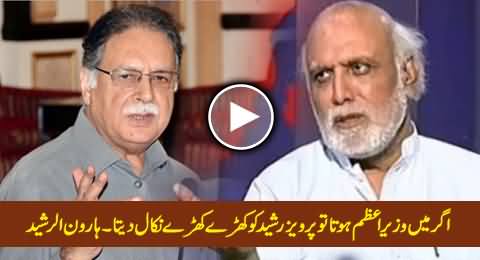 If I Were Prime Minister, I Would Kick Out Pervez Rasheed in A Minute - Haroon Rasheed