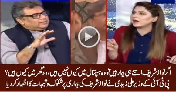 If Nawaz Sharif Is That Much Ill, Why He Is At Home, Why Not In Hospital? - Ali Zaidi