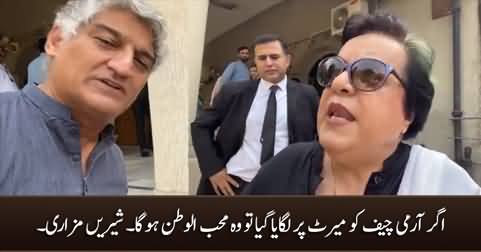 If the army chief is appointed on merit, he will be a patriot - Shireen Mazari