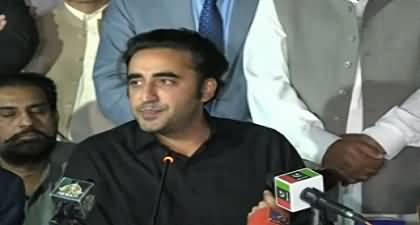 If we are part of the foreign conspiracy, we should be behind bars not in front of you - Bilawal Bhutto
