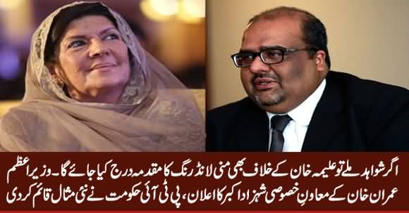 If We Find Evidence, Money Laundering Case Will Be Filed Against Aleema Khan - PM’s Adviser