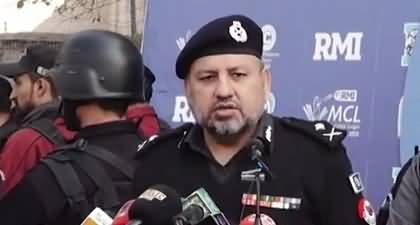 IG KP's important press conference over attack on FC headquarter in Peshawar