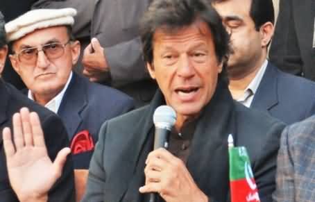Iman Khan Supports Military Strikes Against TTP Hideouts in Waziristan