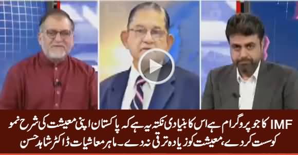 IMF Program's Basic Point Is That Pakistan Should Lower Its Economic Growth - Dr. Shahid Hassan