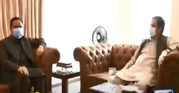 Important Meeting Held Between CM Buzdar And Ch Pervez Elahi