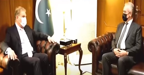 Important Meeting Of FM Shah Mehmood Qureshi And Palestinian Ambassador Held Today