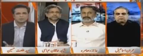 Imran Ismail's Reply To Talat Hussain on Saying That KPK Is Being Run By Asad Umar & JKT