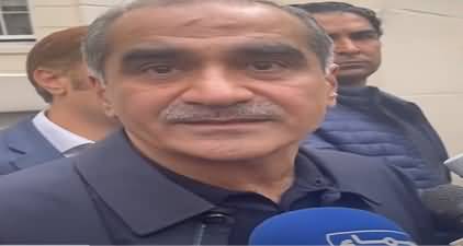 Imran Ke Peechy Taqat Neutral Hui Tau Usy Sab Bura Lagnay Laga - Khawaja Saad Rafique