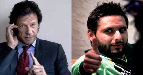Imran Khan Accepts the Offer of Shahid Afridi To Play T-20 Cricket Match For IDPs