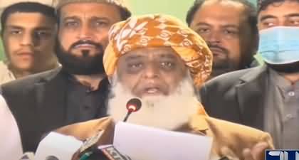 Imran Khan and Usman Buzdar should resign over Murree's tragedy, PDM will march towards Islamabad on 23rd March - Maulana Fazlur Rehman