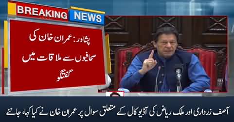 Imran Khan breaks silence over Asif Zardari & Malik Riaz's leaked call
